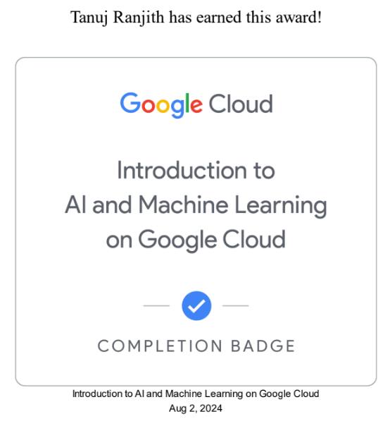 Introduction to AI and Machine Learning