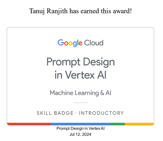 Prompt Design in Vertex AI